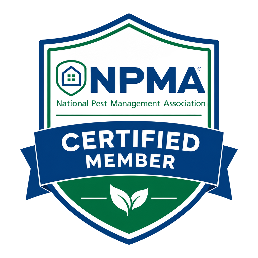 NPMA certified pest control professional